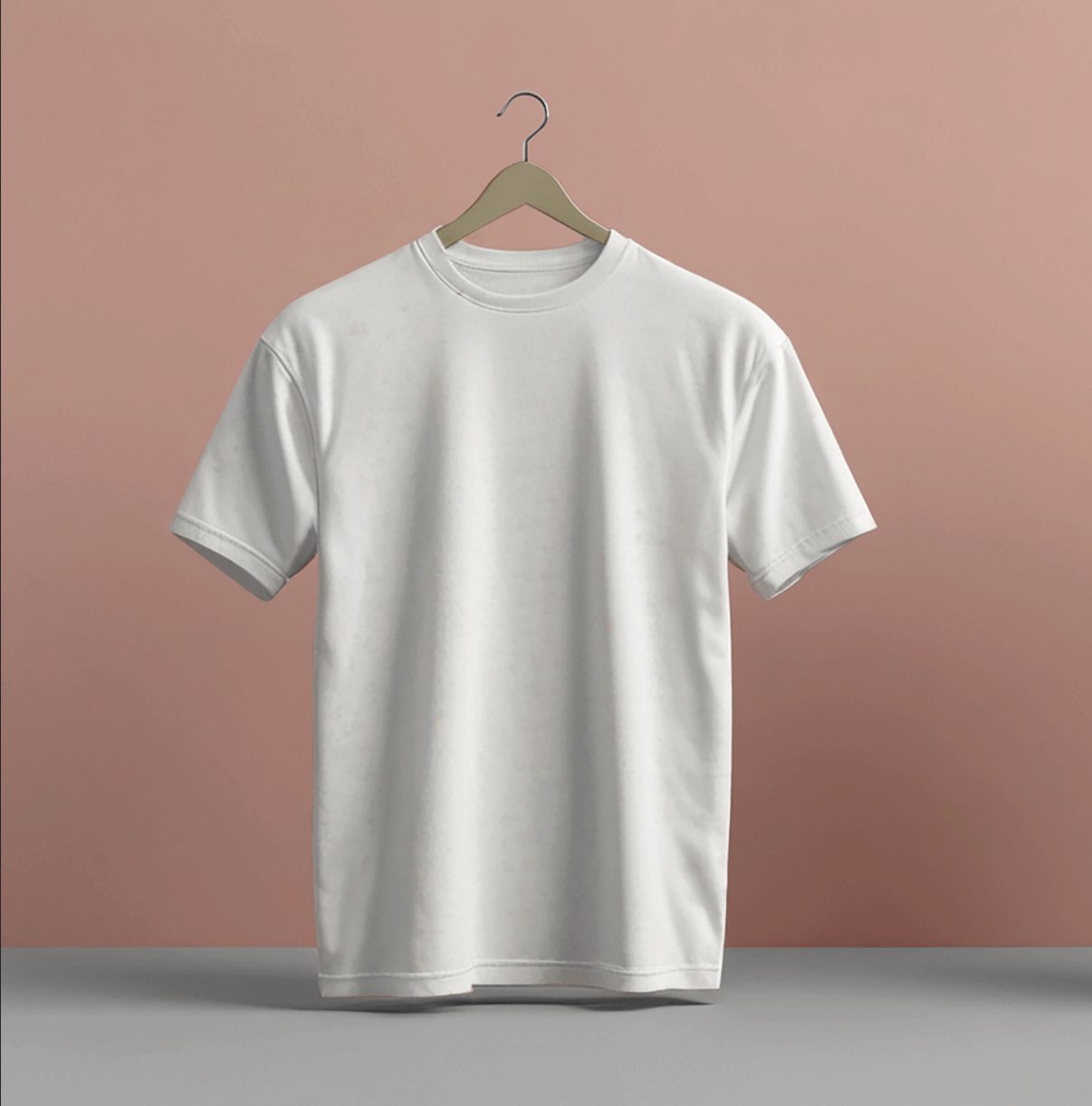 camiseta blanca sin impresion