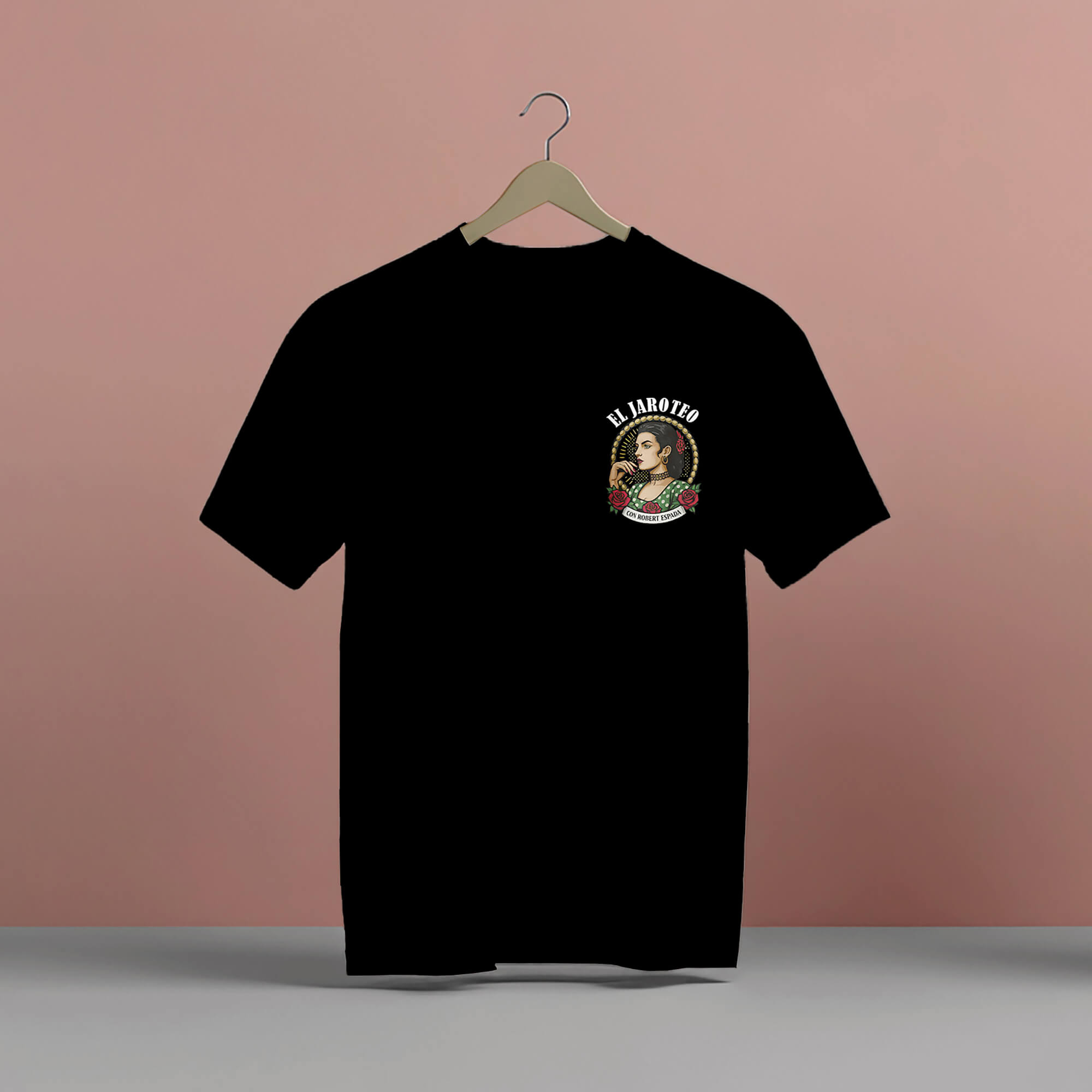 JAROTEO COPLERA - CORAZON - MANGA CORTA NEGRA